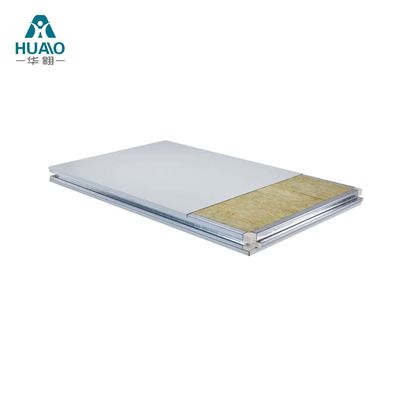ซื้อ ทําด้วยมือ ห้องสะอาด แผ่นแซนวิช หนังหิน กันไฟ 50mm 75mm 100mm หนา online manufacture