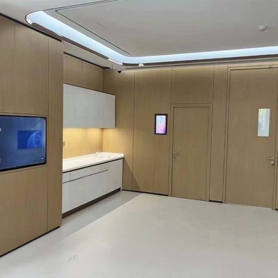 โรงพยาบาล โรงเรียน สํานักงาน ศูนย์การค้า พื้น PVC 1.5mm 1.8mm 2.0mm ความหนา