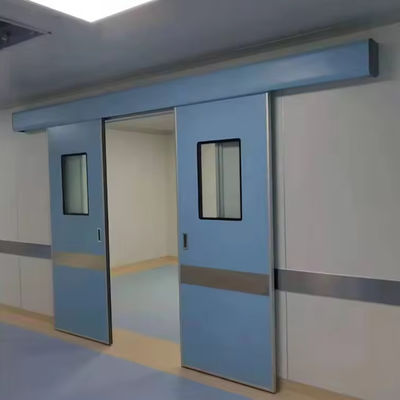 ห้องปฏิบัติการ โรงพยาบาล ประตูเลื่อน ประตูห้องทําความสะอาดอัตโนมัติ 1100x2200mm